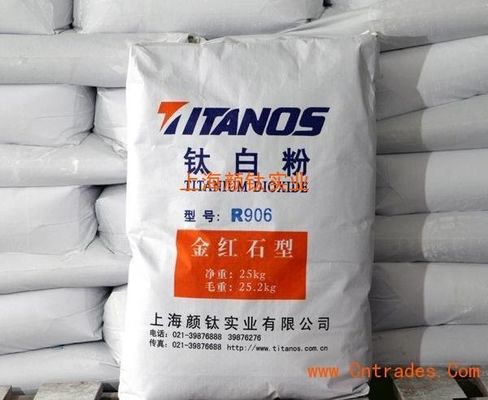 Buen lustre de la alta de la blancura de ISO del estándar pintura blanca del dióxido de titanio